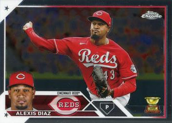 2023 Topps Chrome Alexis Di­az #179 Cincinnati Reds