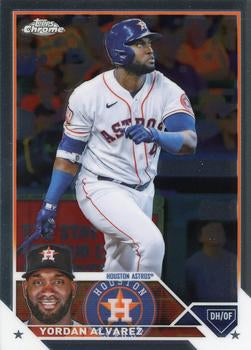 2023 Topps Chrome Yordan Alvarez #201 Houston Astros