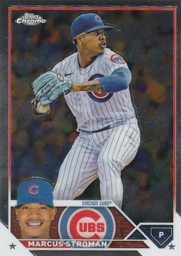 2023 Topps Chrome Marcus Stroman #212 Chicago Cubs