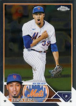 2023 Topps Chrome Edwin Di­az #215 New York Mets