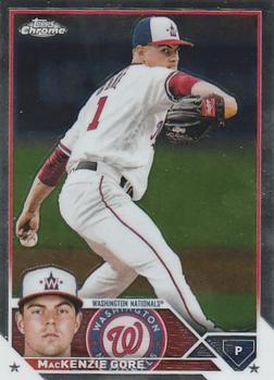 2023 Topps Chrome MacKenzie Gore #216 Washington Nationals