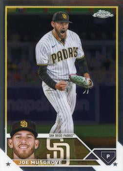 2023 Topps Chrome Joe Musgrove #121 San Diego Padres