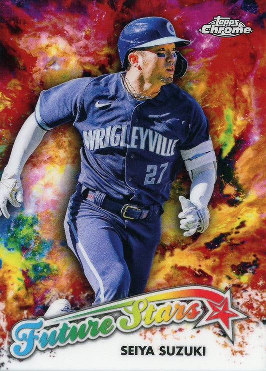 2023 Topps Chrome Future Stars Seiya Suzuki FS-11 Chicago Cubs