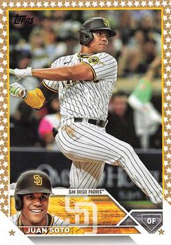 2023 Topps Gold Star Juan Soto #1 San Diego Padres