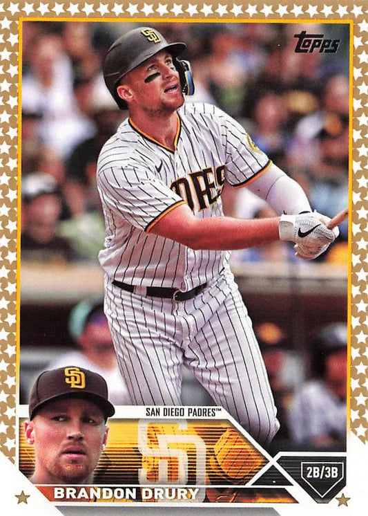 2023 Topps Gold Star Brandon Drury #14 San Diego Padres