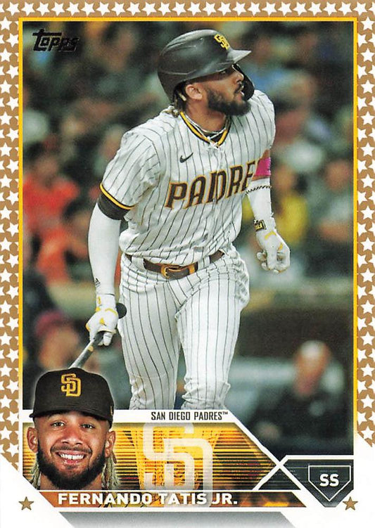 2023 Topps Gold Star Fernando Tatis Jr. #23 San Diego Padres