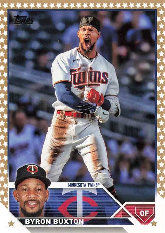 2023 Topps Gold Star Byron Buxton #25 Minnesota Twins