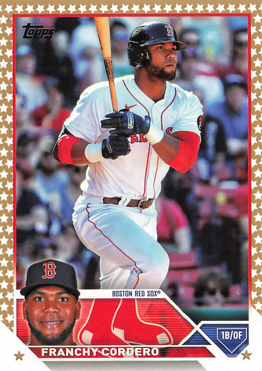 2023 Topps Gold Star Franchy Cordero #42 Boston Red Sox