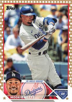 2023 Topps Gold Star Mookie Betts #50 Los Angeles Dodgers
