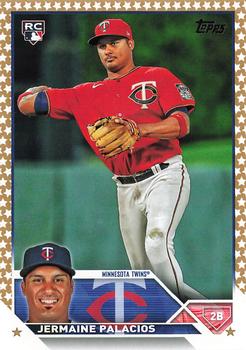 2023 Topps Gold Star Jermaine Palacios Rookie #56 Minnesota Twins