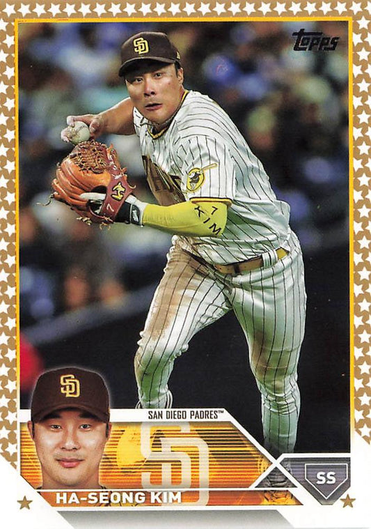 2023 Topps Gold Star Ha-Seong Kim #57 San Diego Padres