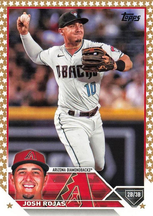 2023 Topps Gold Star Josh Rojas #60 Arizona Diamondbacks