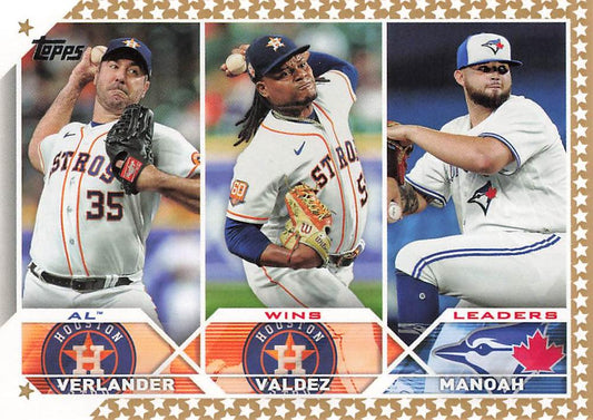 2023 Topps Gold Star Alek Manoah #82 Toronto Blue Jays