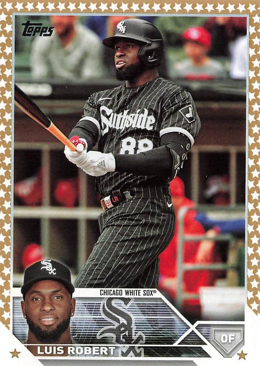 2023 Topps Gold Star Luis Robert #88 Chicago White Sox