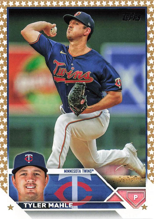 2023 Topps Gold Star Tyler Mahle #101 Minnesota Twins