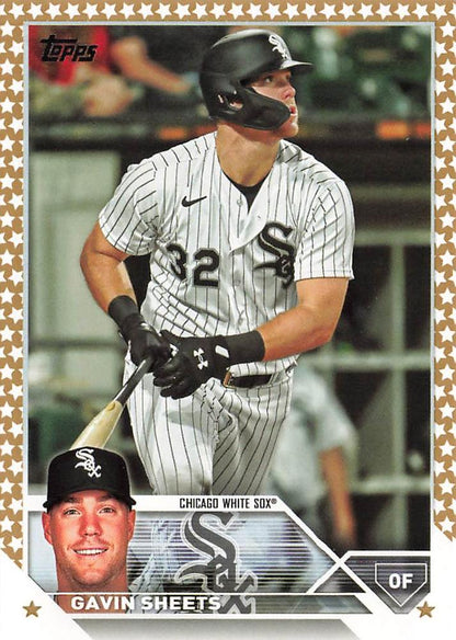 2023 Topps Gold Star Gavin Sheets #132 Chicago White Sox
