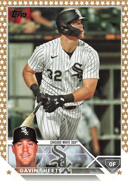 2023 Topps Gold Star Gavin Sheets #132 Chicago White Sox