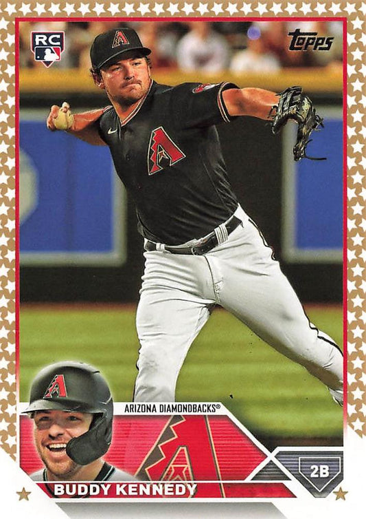 2023 Topps Gold Star Buddy Kennedy Rookie #135 Arizona Diamondbacks