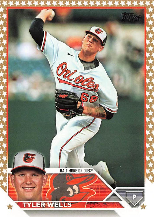 2023 Topps Gold Star Tyler Wells #151 Baltimore Orioles