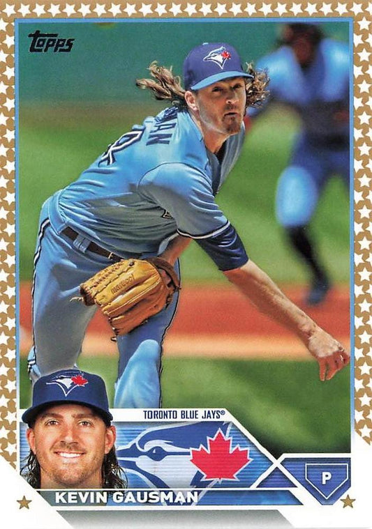 2023 Topps Gold Star Kevin Gausman #153 Toronto Blue Jays
