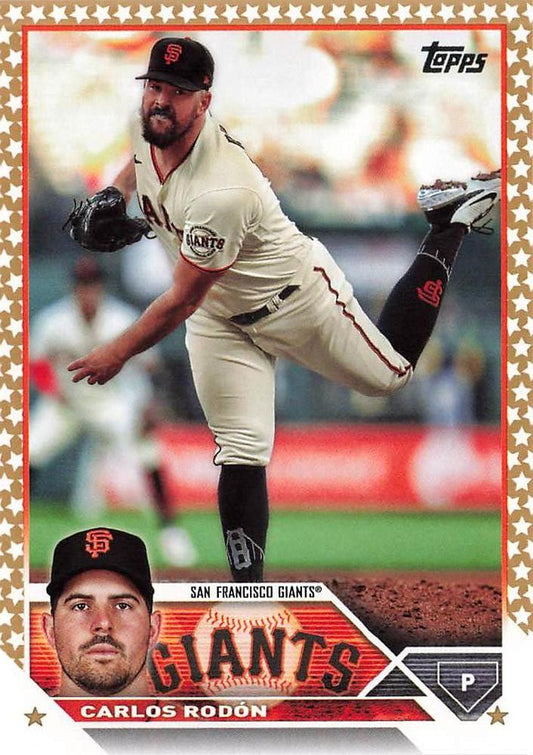 2023 Topps Gold Star Carlos Rodon #179 San Francisco Giants