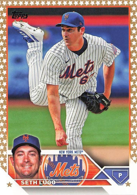 2023 Topps Gold Star Seth Lugo #187 New York Mets