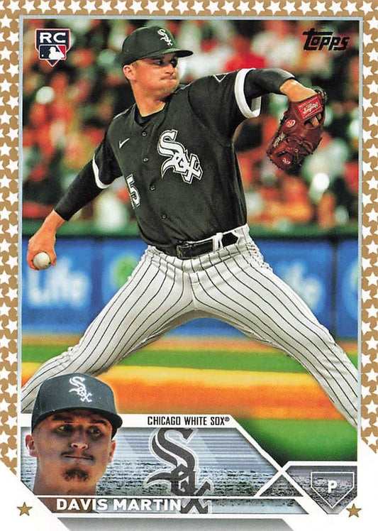 2023 Topps Gold Star Davis Martin Rookie #188 Chicago White Sox