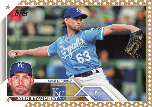 2023 Topps Gold Star Josh Staumont #194 Kansas City Royals