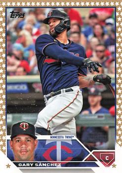 2023 Topps Gold Star Gary SÃ¡nchez #203 Minnesota Twins