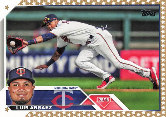 2023 Topps Gold Star Luis Arraez #217 Minnesota Twins