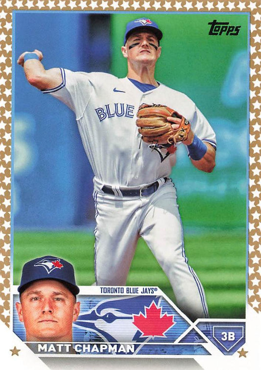 2023 Topps Gold Star Matt Chapman #260 Toronto Blue Jays