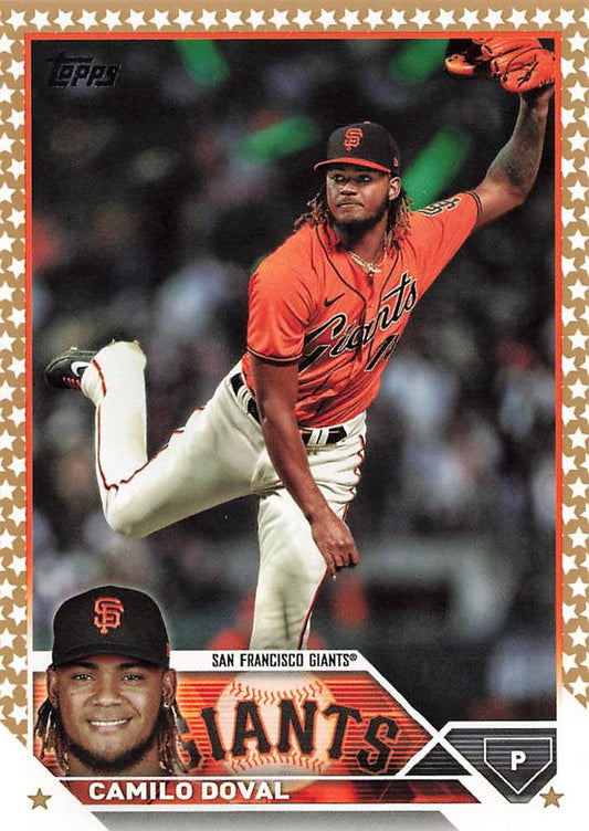 2023 Topps Gold Star Camilo Doval #262 San Francisco Giants