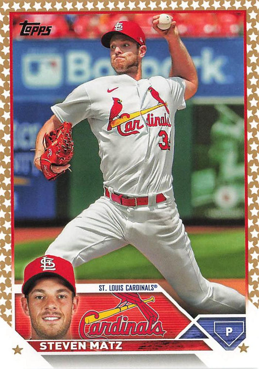 2023 Topps Gold Star Steven Matz #269 St. Louis Cardinals
