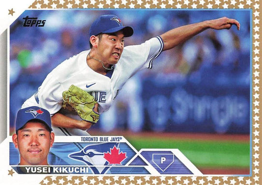 2023 Topps Gold Star Yusei Kikuchi #270 Toronto Blue Jays