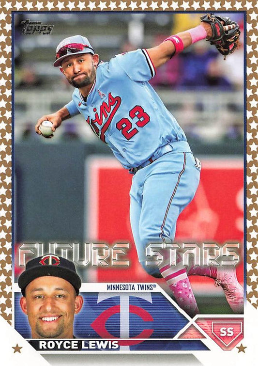 2023 Topps Gold Star Gold Star Royce Lewis - Future Stars #451 Minnesota Twins