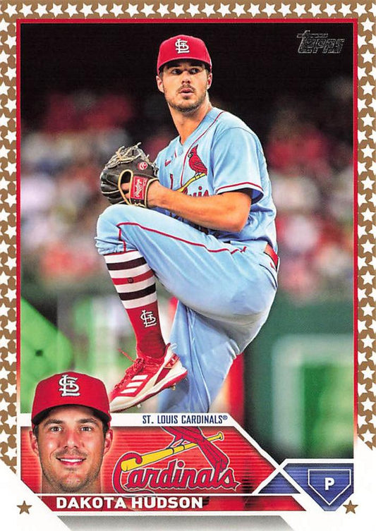 2023 Topps Gold Star Gold Star Dakota Hudson #458 St. Louis Cardinals