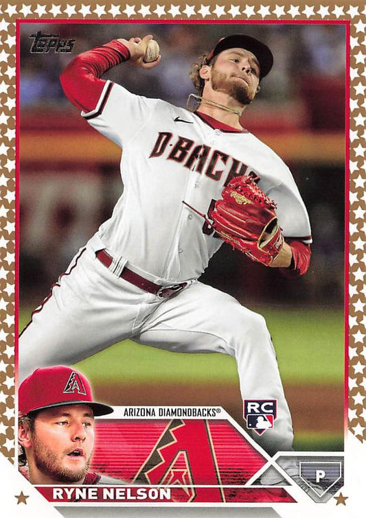 2023 Topps Gold Star Gold Star Ryne Nelson RC #459 Arizona Diamondbacks