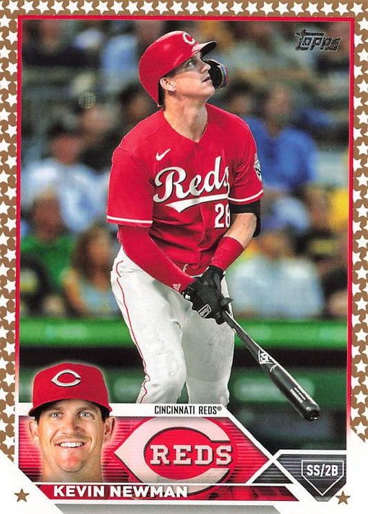 2023 Topps Gold Star Gold Star Kevin Newman #463 Cincinnati Reds