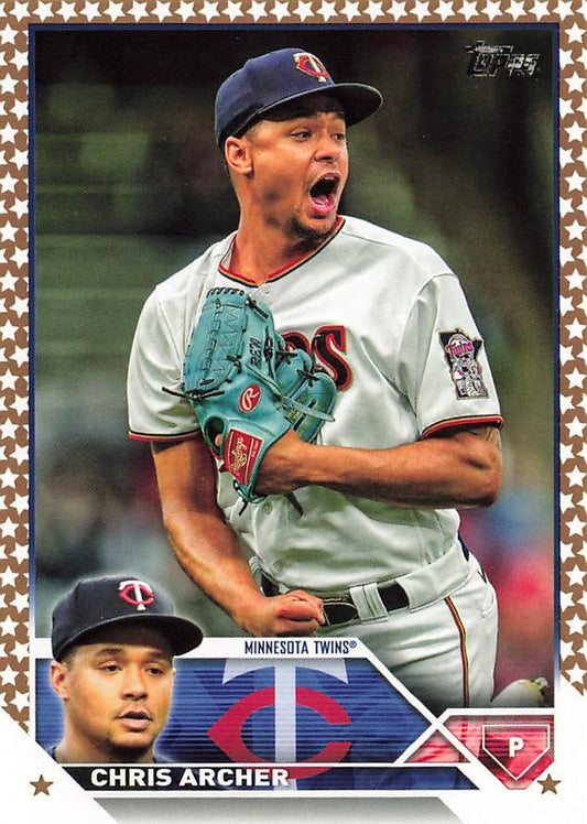 2023 Topps Gold Star Gold Star Chris Archer #465 Minnesota Twins