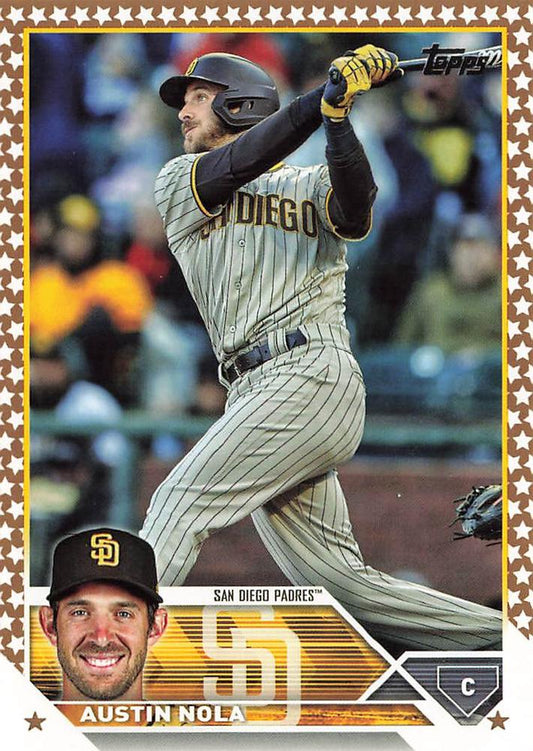 2023 Topps Gold Star Gold Star Austin Nola #486 San Diego Padres