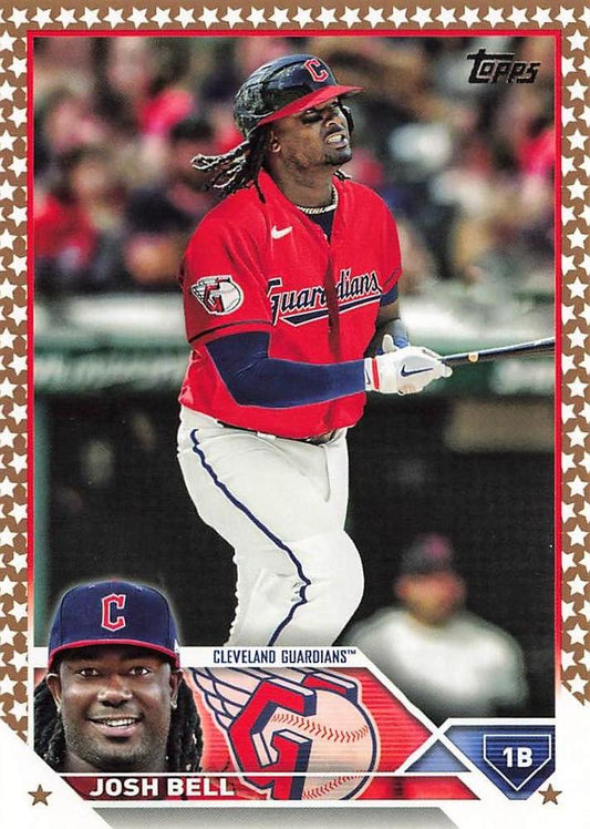 2023 Topps Gold Star Gold Star Josh Bell #488 Cleveland Guardians