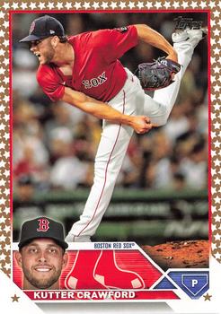 2023 Topps Gold Star Gold Star Kutter Crawford #493 Boston Red Sox