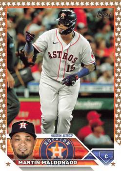 2023 Topps Gold Star Gold Star Martin Maldonado #495 Houston Astros