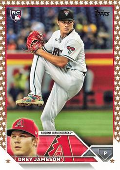 2023 Topps Gold Star Gold Star Drey Jameson RC #502 Arizona Diamondbacks