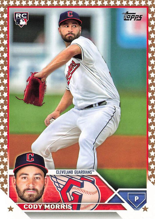 2023 Topps Gold Star Gold Star Cody Morris RC #507 Cleveland Guardians