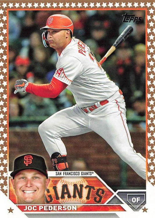 2023 Topps Gold Star Gold Star Joc Pederson #508 San Francisco Giants