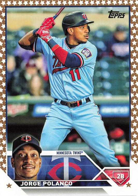 2023 Topps Gold Star Gold Star Jorge Polanco #515 Minnesota Twins