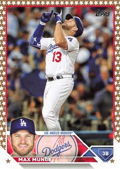 2023 Topps Gold Star Gold Star Max Muncy #519 Los Angeles Dodgers