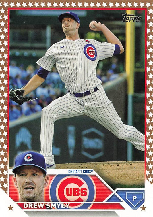 2023 Topps Gold Star Gold Star Drew Smyly #535 Chicago Cubs