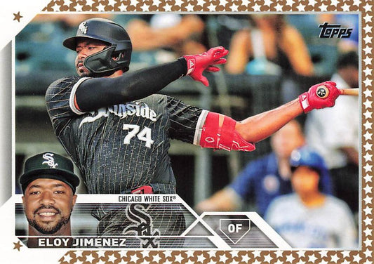 2023 Topps Gold Star Gold Star Eloy Jimenez #537 Chicago White Sox